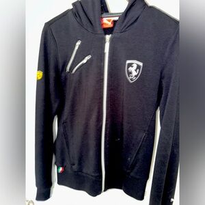 Womens Puma Scuderia Ferrari Zip Up Size Small